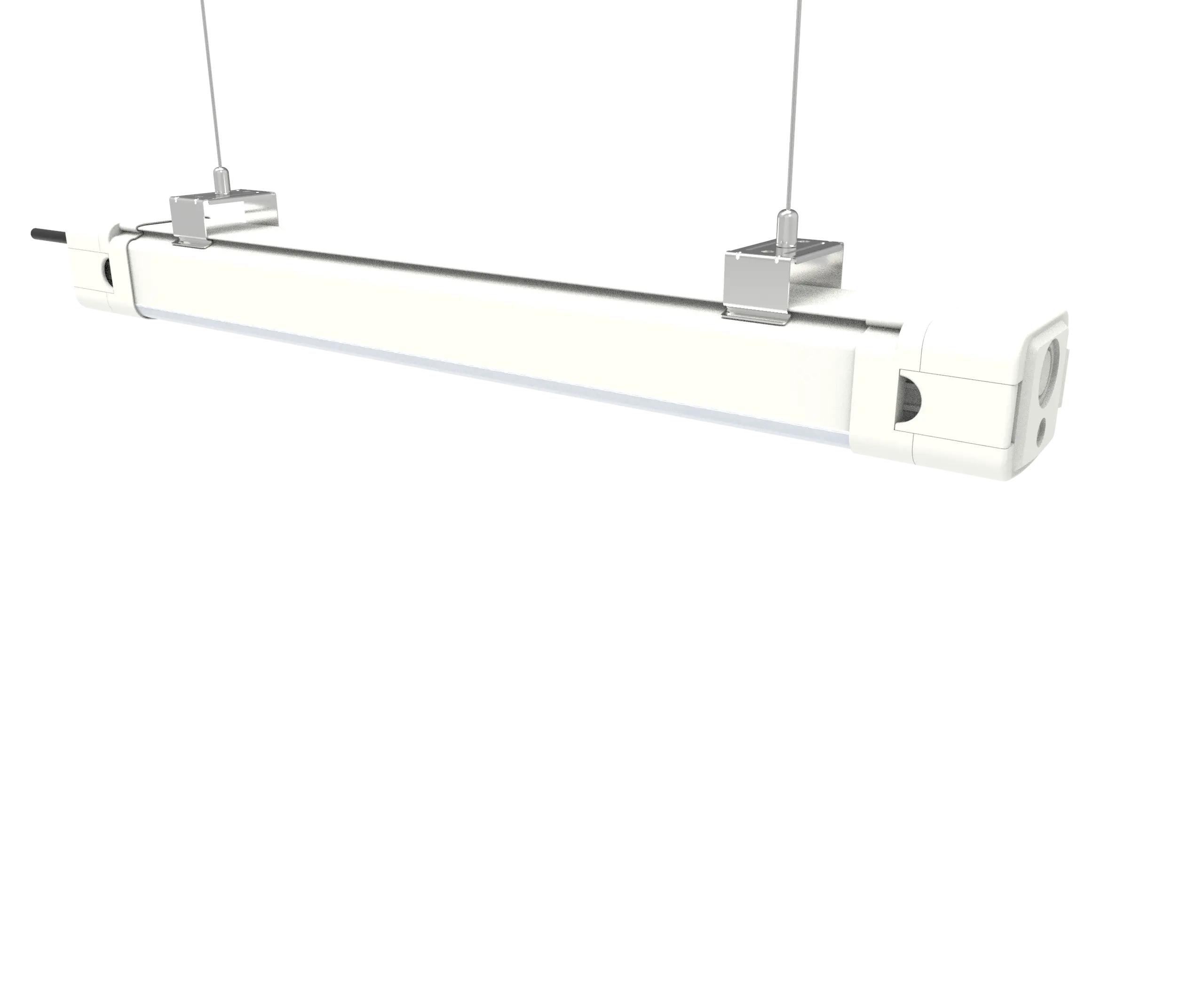 8 FT vapor tight light - 80W - CCT & Power Selectable - 4 Pack