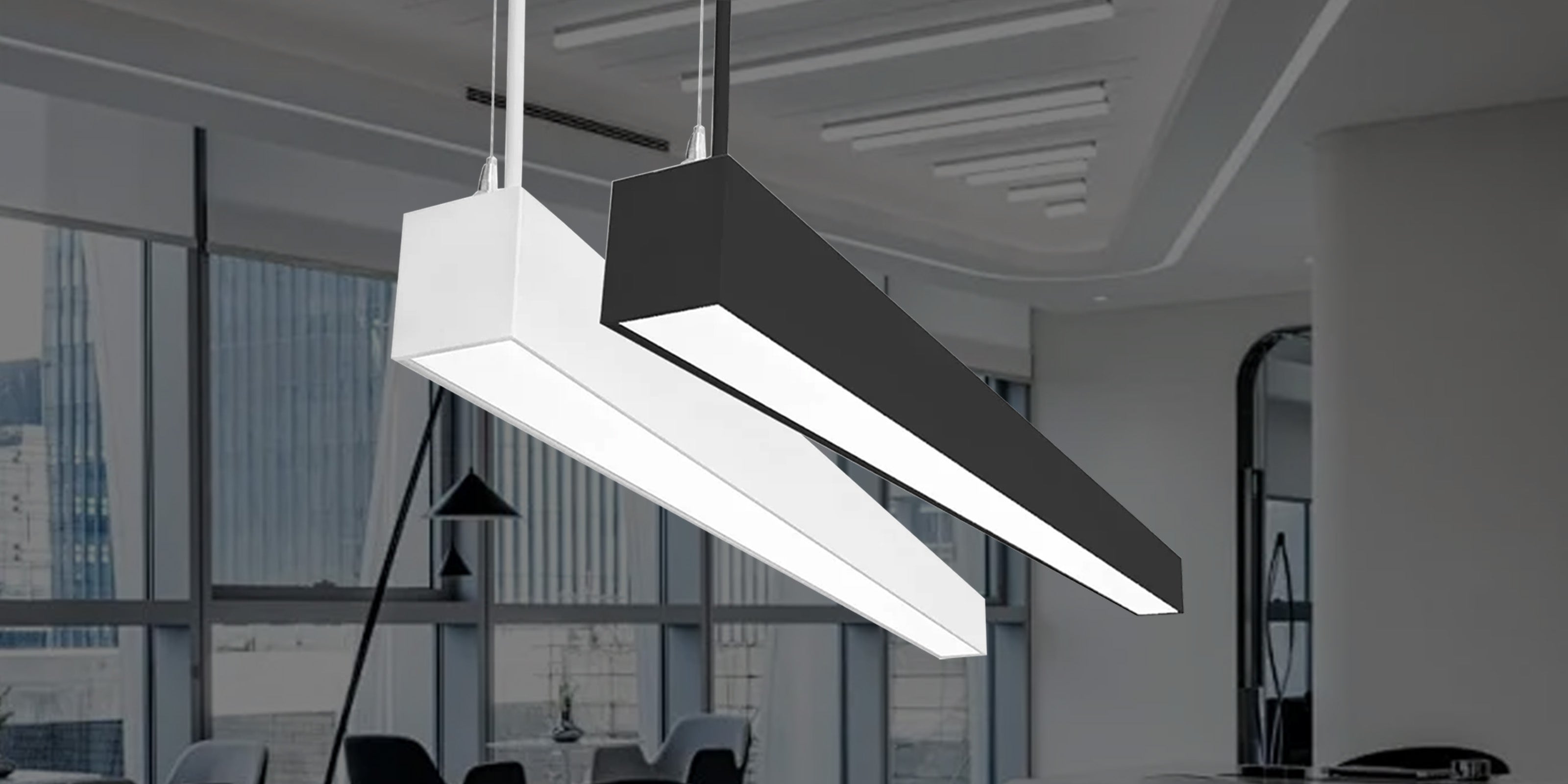 LED Linear Hanging (Suspended) Light